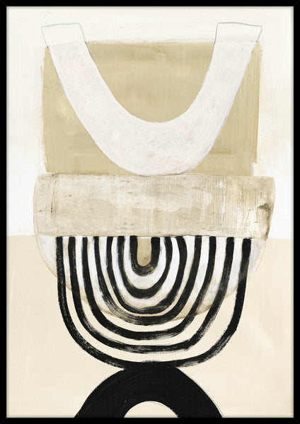 Retro revival | KUNSTTRYK Kunsttryk ART COPENHAGEN 70x100 Sort ramme