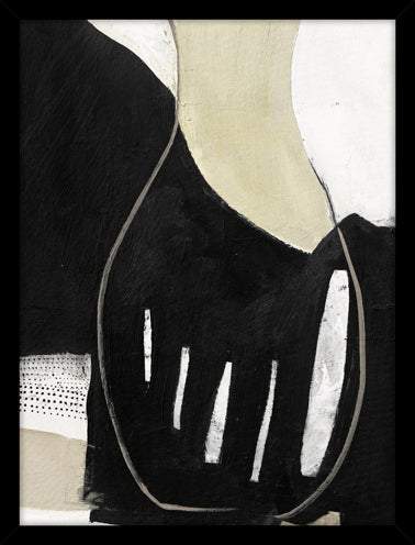 Soft fabrics | KUNSTTRYK Kunsttryk ART COPENHAGEN 30x40 Sort ramme