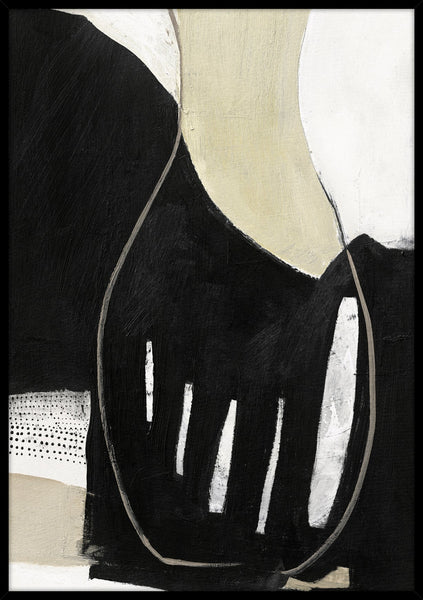 Soft fabrics | KUNSTTRYK Kunsttryk ART COPENHAGEN 50x70 Sort ramme