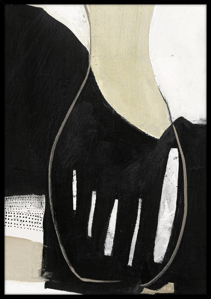 Soft fabrics | KUNSTTRYK Kunsttryk ART COPENHAGEN 70x100 Sort ramme