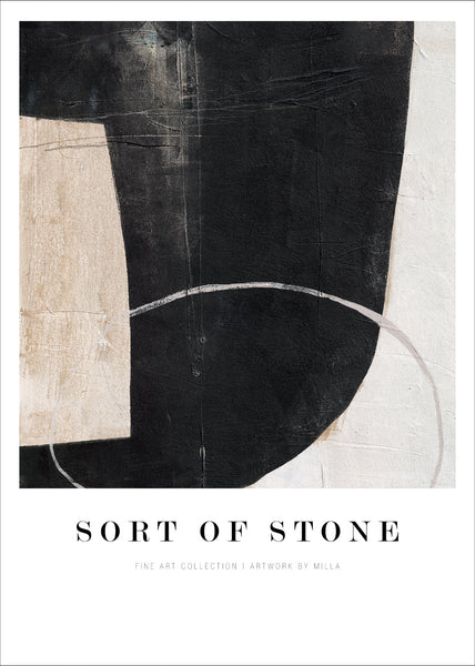 Sort of stone | KUNSTTRYK Kunsttryk ART COPENHAGEN