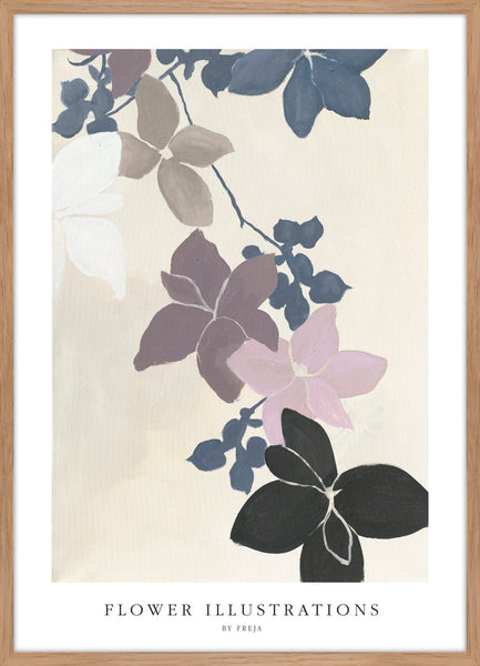 The scent of flower | KUNSTTRYK Kunsttryk ART COPENHAGEN 50x70 Egeramme
