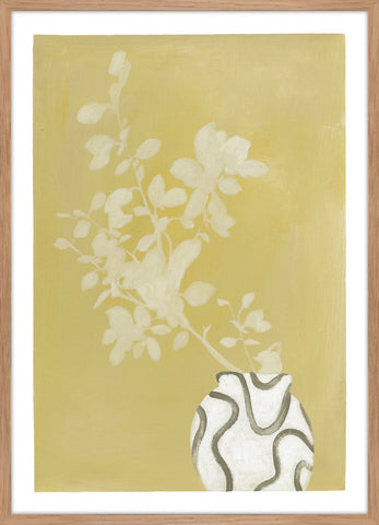 Vanilla yellow | KUNSTTRYK Kunsttryk ART COPENHAGEN 50x70 Egeramme