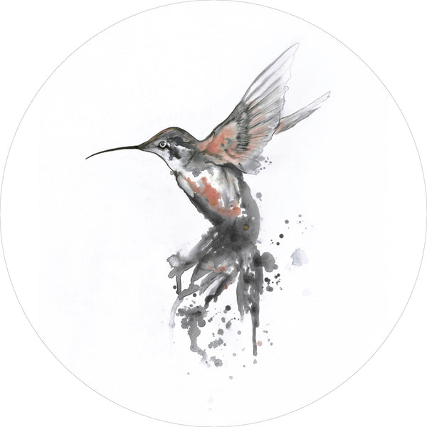 Hummingbird coral | CIRCLE ART Circle Art ART COPENHAGEN   