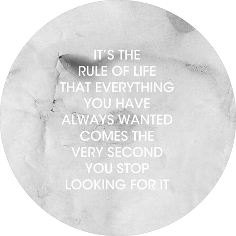 Rule of Life grey | CIRCLE ART Circle Art ART COPENHAGEN   