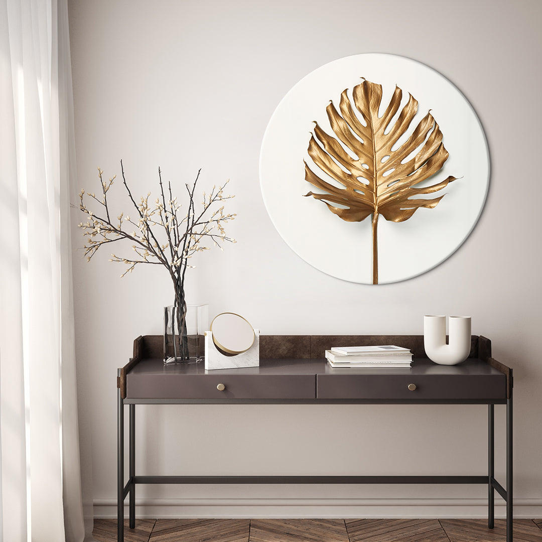 Monstrea Gold Leaf | CIRCLE ART Circle Art ART COPENHAGEN   