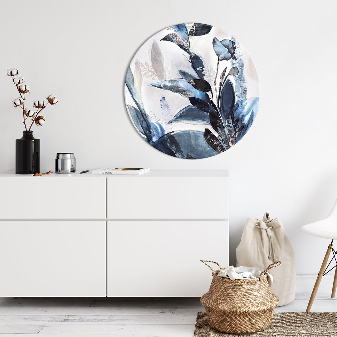 Blue Leaves | CIRCLE ART Circle Art ART COPENHAGEN   