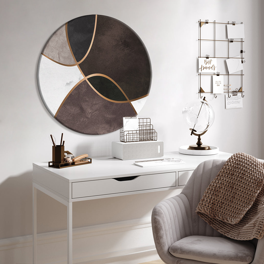 Velvet Shapes 4 | CIRCLE ART Circle Art ART COPENHAGEN   