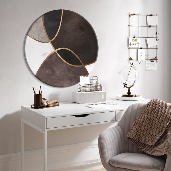 Velvet Shapes 4 | CIRCLE ART Circle Art ART COPENHAGEN   