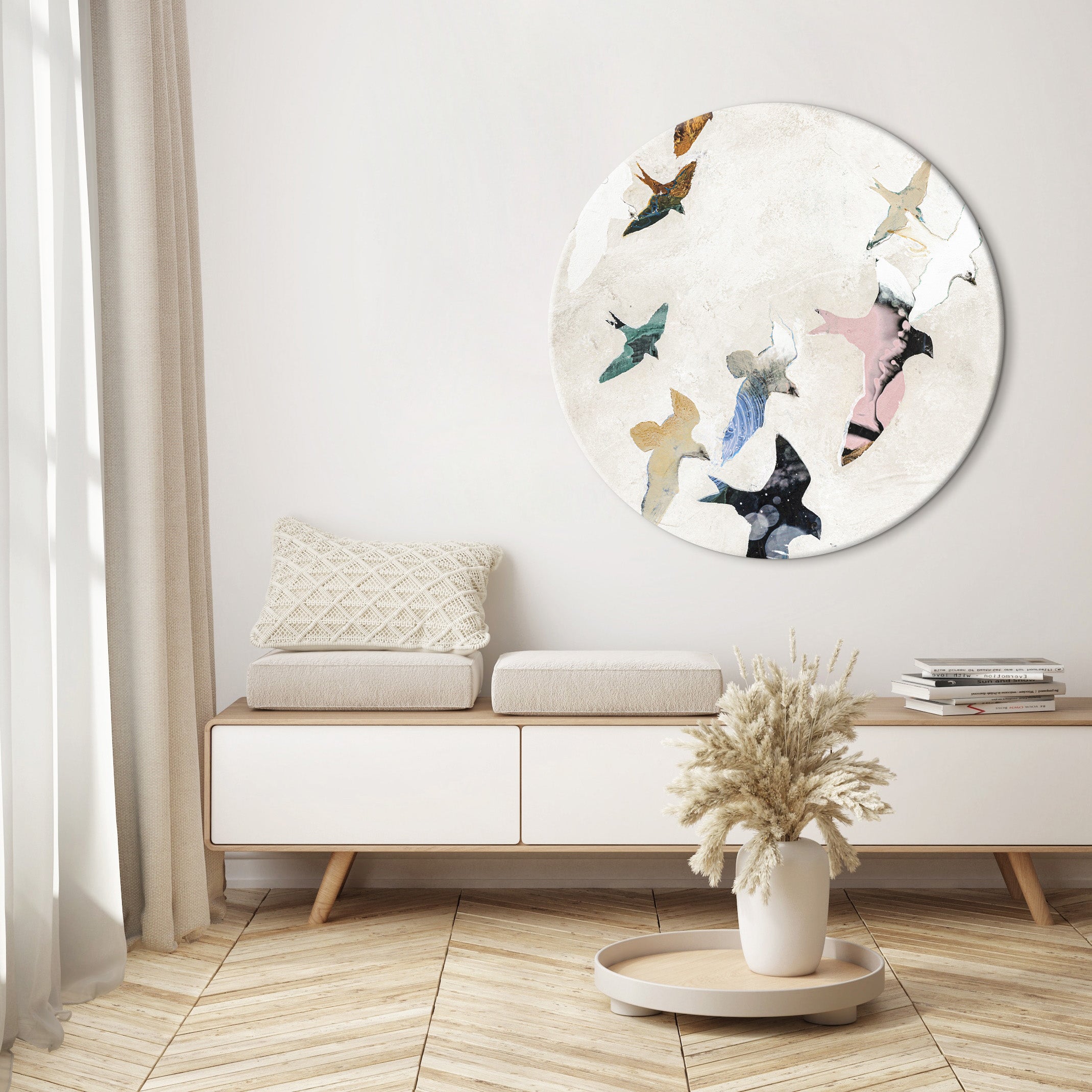 Abstract Birds 2 | CIRCLE ART Circle Art ART COPENHAGEN   