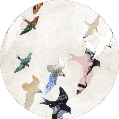 Abstract Birds 2 | CIRCLE ART Circle Art ART COPENHAGEN   