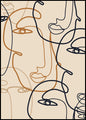 Abstract Lines 1 | INDRAMMET BILLEDE