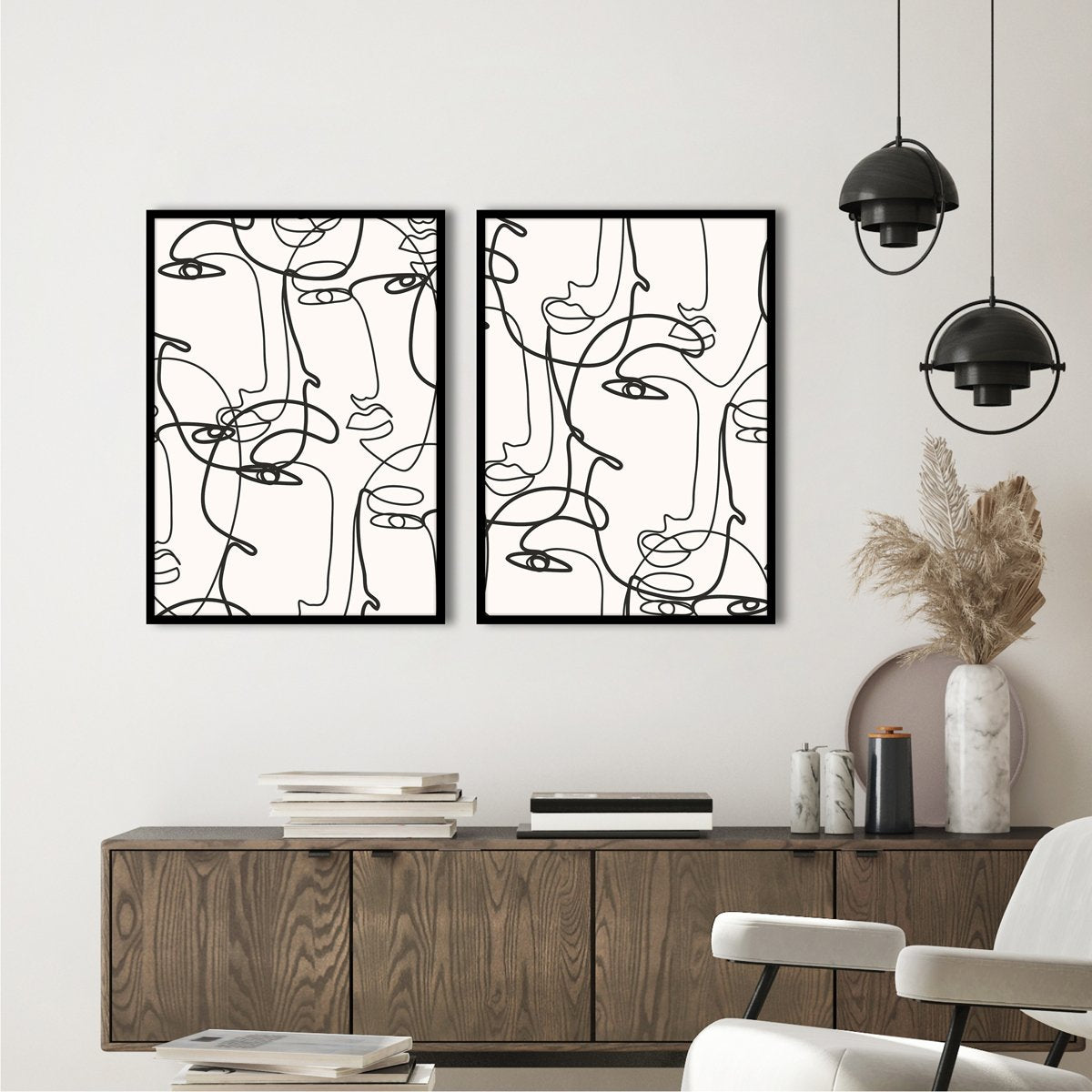 Abstract Lines 4 | PLAKAT Plakat MF