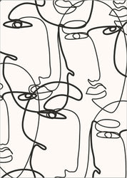 Abstract Lines 4 | PLAKAT Plakat MF