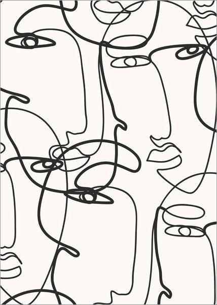 Abstract Lines 4 | PLAKAT Plakat MF