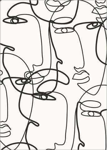 Abstract Lines 4 | PLAKAT Plakat MF