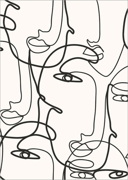 Abstract Lines 5 | PLAKAT Plakat MF