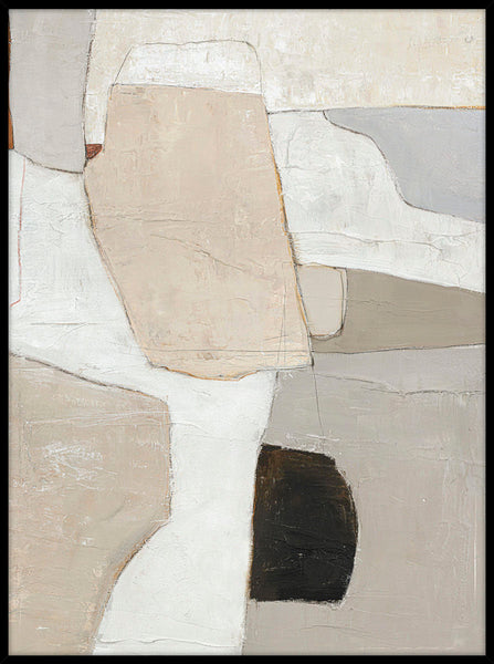 Accurate | DESIGN PAINTING Design maleri ART COPENHAGEN 90x120 Sort ramme 