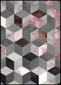 Cubes rose | INDRAMMET BILLEDE