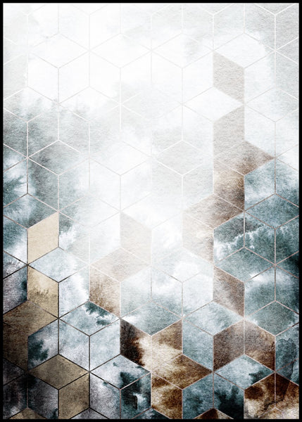 Cubes magic | INDRAMMET BILLEDE Indrammet billede MF