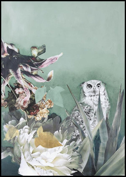 Haute couture 8 | INDRAMMET BILLEDE Indrammet billede MF 30x40 Sort