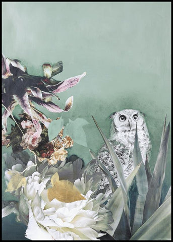 Haute couture 8 | INDRAMMET BILLEDE Indrammet billede MF 30x40 Sort