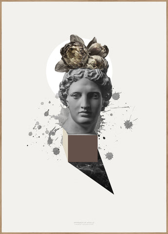Approach of Apollo | INDRAMMET BILLEDE Indrammet billede MF 30x40 Egeramme
