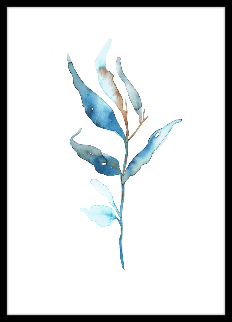 Aquarelle branch | PLAKAT Outlet ART COPENHAGEN