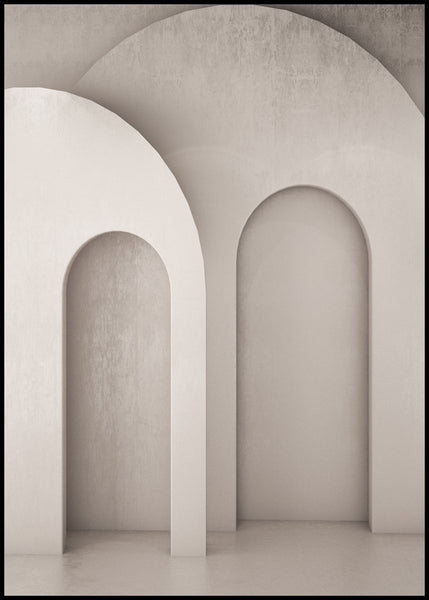 Arch 3 | INDRAMMET BILLEDE Indrammet billede MF 30x40 Sort