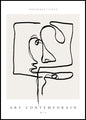 Art Contemporain 1 | INDRAMMET BILLEDE