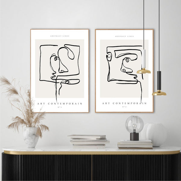 Art Contemporain 2 | INDRAMMET BILLEDE Indrammet billede MF