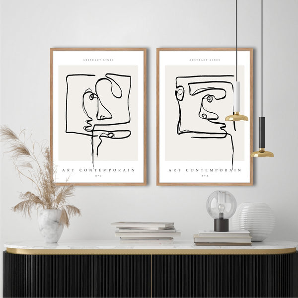 Art Contemporain 2 | PLAKAT Plakat MF