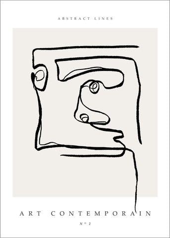 Art Contemporain 2 | PLAKAT Plakat MF