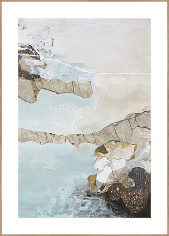 Art Piece 1 | INDRAMMET BILLEDE Indrammet billede MF 30x40 Egeramme