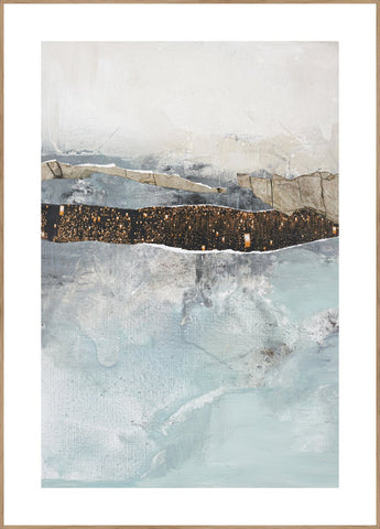 Art Piece 2 | INDRAMMET BILLEDE Indrammet billede MF 30x40 Egeramme