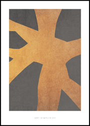 Art Simplicity 2 | INDRAMMET BILLEDE Indrammet billede MF 30x40 Sort