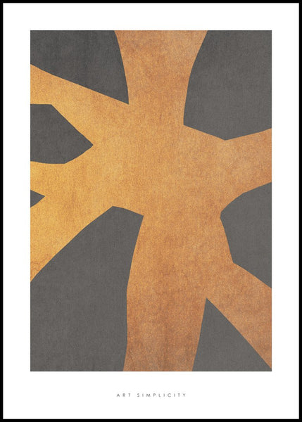 Art Simplicity 2 | INDRAMMET BILLEDE Indrammet billede MF 30x40 Sort