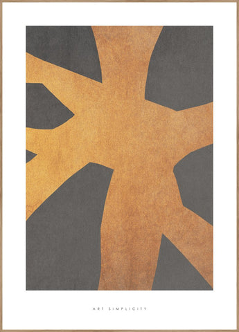 Art Simplicity 2 | INDRAMMET BILLEDE Indrammet billede MF 30x40 Egeramme