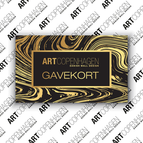 Gavekort 700,00 - 1200,00 Gift Card MF