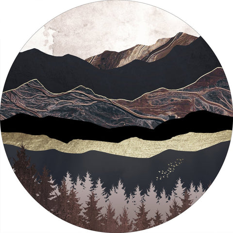 Autumn Mountains 2 | CIRCLE ART Circle Art ART COPENHAGEN   