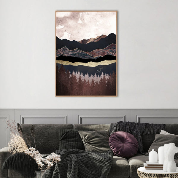 Autumn Mountains 2 | INDRAMMET BILLEDE Indrammet billede MF