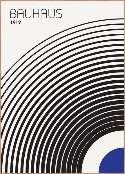 Bauhaus 4 | INDRAMMET BILLEDE Indrammet billede MF 30x40 Egeramme