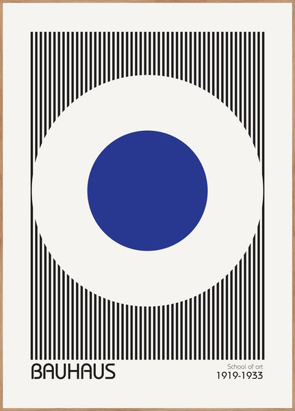 Bauhaus 5 | INDRAMMET BILLEDE Indrammet billede MF 30x40 Egeramme