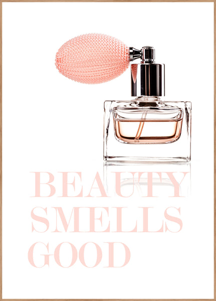 Beauty smells good | INDRAMMET BILLEDE Indrammet billede MF 30x40 Egeramme