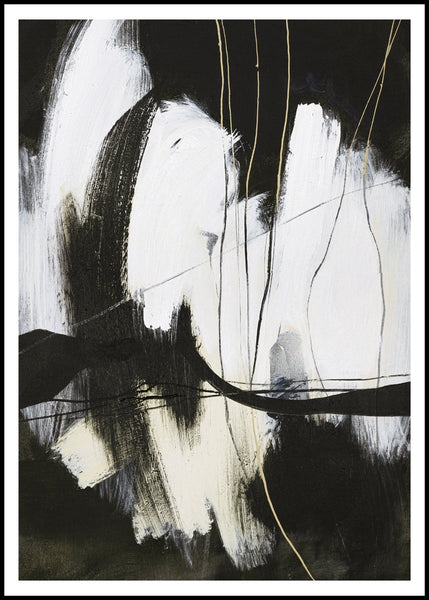 Behind Lines | INDRAMMET BILLEDE Indrammet billede MF 30x40 Sort