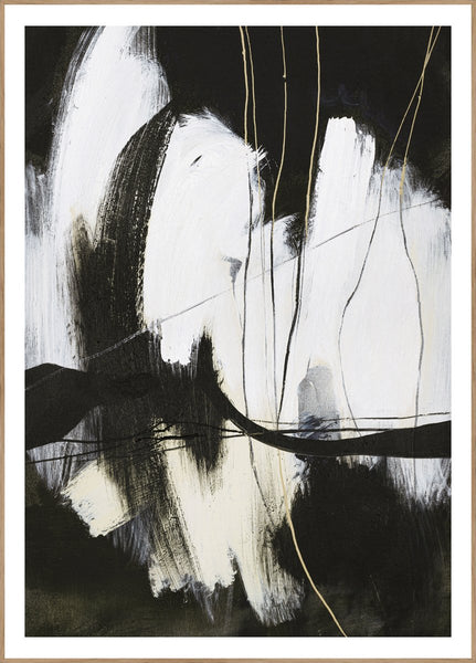 Behind Lines | INDRAMMET BILLEDE Indrammet billede MF 30x40 Egeramme