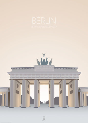Berlin Brandenburger Tor | PLAKAT Plakat MF