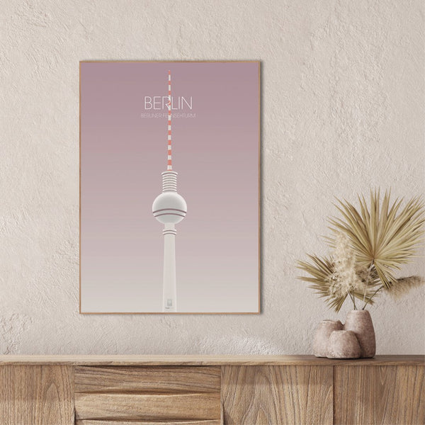 Berlin TV Tower | INDRAMMET BILLEDE Indrammet billede MF