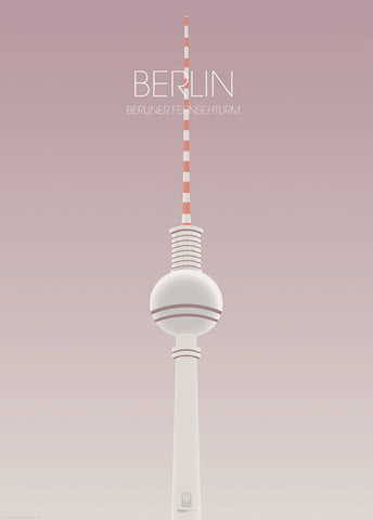 Berlin TV Tower | PLAKAT Plakat MF