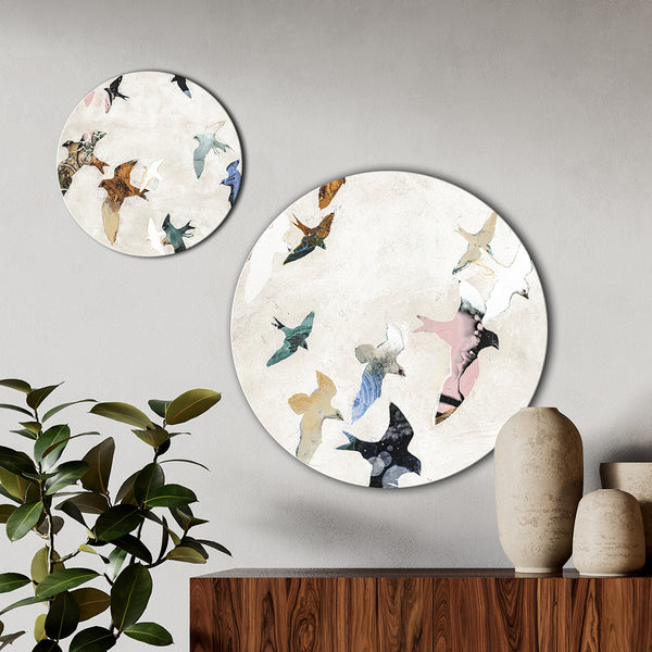 Abstract Birds 2 | CIRCLE ART Circle Art ART COPENHAGEN   
